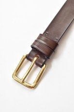 画像4: JABEZ CLIFF (ジャベツクリフ) Stirrup Leather Belt [CHESTNUT] (4)