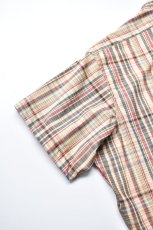 画像12: INDIVIDUALIZED SHIRTS (インディビジュアライズドシャツ) Relaxed Fit Band Collar Pull Over Shirt -別注- [IVY MADRAS] (12)