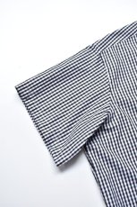 画像5: INDIVIDUALIZED SHIRTS (インディビジュアライズドシャツ) Relaxed Fit Band Collar Pull Over Shirt -別注- [BLACK GINGHAM] (5)