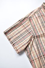 画像5: INDIVIDUALIZED SHIRTS (インディビジュアライズドシャツ) Relaxed Fit Band Collar Pull Over Shirt -別注- [IVY MADRAS] (5)