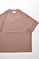 画像1: 【SALE!】FLISTFIA (フリストフィア) Crew Neck T-shirt [Dark Cocoa] (1)