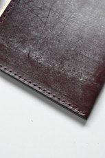 画像3: MASTER & Co. (マスターアンドコー) UK BRIDLE MINI WALLET [WINE] (3)