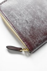 画像2: MASTER & Co. (マスターアンドコー) UK BRIDLE WALLET [WINE] (2)