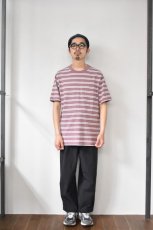 画像5: patagonia (パタゴニア) メンズ・コットン・イン・コンバージョン・ミッドウェイト・ポケット・ティー [MIRROR STRIPE/EVENING MAUVE] (5)