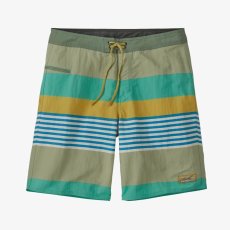 画像1: patagonia (パタゴニア) メンズ・ウェーブフェアラー・ボードショーツ [FITS STRIPE/FRESH TEAL] (1)