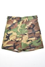 画像2: 90's Earl's Apparel (アールズアパレル) Rip Stop Shorts [WOODLAND CAMO] (2)