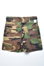 画像8: 90's Earl's Apparel (アールズアパレル) Rip Stop Shorts [WOODLAND CAMO] (8)