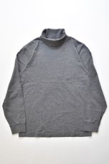 画像2: L.L.Bean (エルエルビーン) Carefree Unshrinkable Turtleneck [CHARCOAL HEATHER] (2)