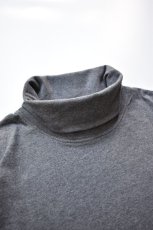画像3: L.L.Bean (エルエルビーン) Carefree Unshrinkable Turtleneck [CHARCOAL HEATHER] (3)