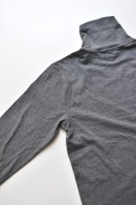 画像11: L.L.Bean (エルエルビーン) Carefree Unshrinkable Turtleneck [CHARCOAL HEATHER] (11)