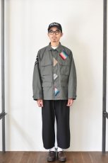 画像20: 【SALE】oaxaca (オアハカ) Patchwork BDU Jacket [OLIVE] (20)