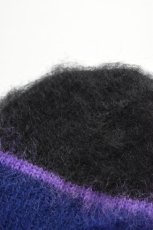 画像4: 【SALE】Indietro Association (インディエトロアソシエーション) Mohair Knit Cap [BLACK] (4)