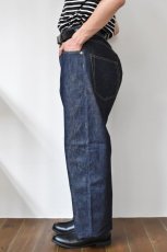 画像12: SCYE BASICS (サイベーシックス) Selvedge Denim Wide Leg Jeans [INDIGO] (12)