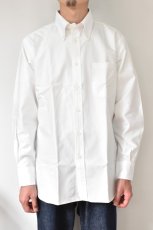 画像12: INDIVIDUALIZED SHIRTS (インディビジュアライズドシャツ) Regatta Oxford Classic Fit Button Down Shirt [WHITE] (12)