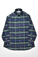 画像2: INDIVIDUALIZED SHIRTS (インディビジュアライズドシャツ) Tartan Oxford Classic Fit Button Down Shirt [MACKENZIE MODERN] (2)