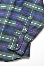 画像8: INDIVIDUALIZED SHIRTS (インディビジュアライズドシャツ) Tartan Oxford Classic Fit Button Down Shirt [MACKENZIE MODERN] (8)