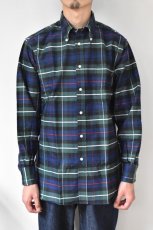 画像12: INDIVIDUALIZED SHIRTS (インディビジュアライズドシャツ) Tartan Oxford Classic Fit Button Down Shirt [MACKENZIE MODERN] (12)