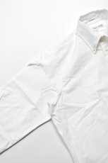 画像5: INDIVIDUALIZED SHIRTS (インディビジュアライズドシャツ) Regatta Oxford Classic Fit Button Down Shirt [WHITE] (5)