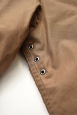 画像7: 【SALE!】Scye (サイ) Waxed Cotton Layered Coat [DARK BRONZE] (7)