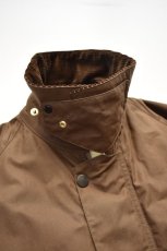 画像5: 【SALE!】Scye (サイ) Waxed Cotton Layered Coat [DARK BRONZE] (5)