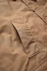 画像8: 【SALE!】Scye (サイ) Waxed Cotton Layered Coat [DARK BRONZE] (8)
