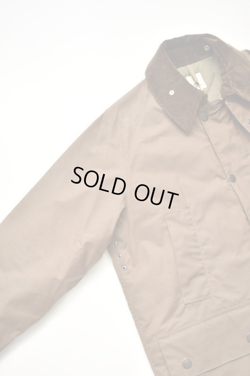 画像6: 【SALE!】Scye (サイ) Waxed Cotton Layered Coat [DARK BRONZE] (6)