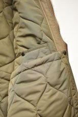 画像22: 【SALE!】Scye (サイ) Waxed Cotton Layered Coat [DARK BRONZE] (22)