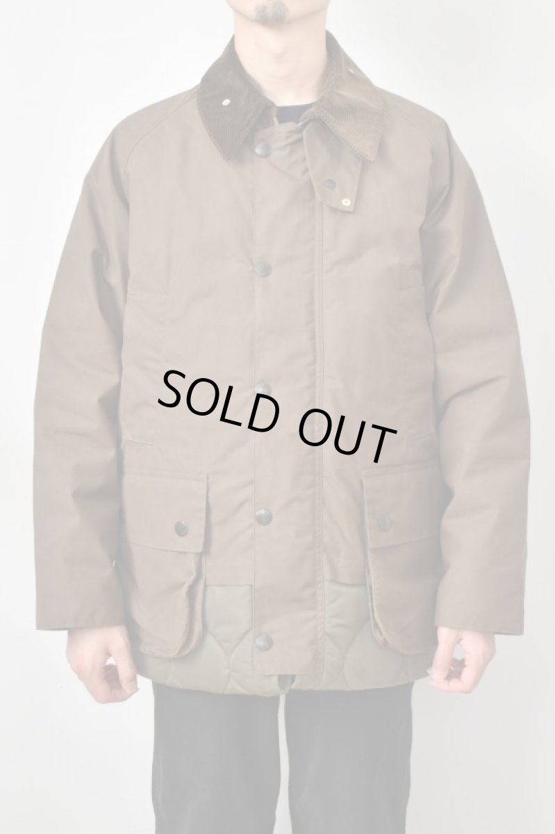 画像30: 【SALE!】Scye (サイ) Waxed Cotton Layered Coat [DARK BRONZE] (30)