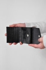 画像10: MASTER & Co. (マスターアンドコー) IBIZA MINI WALLET [BLACK/CROCO] (10)