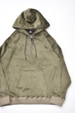 画像1: 【SALE】MOUNTAIN EQUIPMENT (マウンテンイクイップメント) POLARTEC HIGH LOFT H/Z HOODY [OLIVE]  (1)