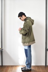 画像15: 【SALE】MOUNTAIN EQUIPMENT (マウンテンイクイップメント) POLARTEC HIGH LOFT H/Z HOODY [OLIVE]  (15)