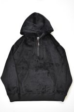 画像2: 【SALE!】MOUNTAIN EQUIPMENT (マウンテンイクイップメント) POLARTEC HIGH LOFT H/Z HOODY [BLACK]  (2)