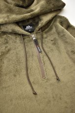 画像4: 【SALE!】MOUNTAIN EQUIPMENT (マウンテンイクイップメント) POLARTEC HIGH LOFT H/Z HOODY [OLIVE]  (4)