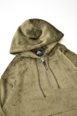 画像3: 【SALE】MOUNTAIN EQUIPMENT (マウンテンイクイップメント) POLARTEC HIGH LOFT H/Z HOODY [OLIVE]  (3)