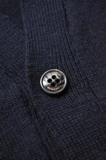 画像7: 【SALE!】PEREGRINE (ペレグリン) COLOUR BLOCK CARDIGAN [NAVY] (7)
