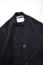 画像3: 【SALE】PEREGRINE (ペレグリン) COLOUR BLOCK CARDIGAN [NAVY] (3)