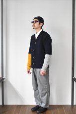 画像16: 【SALE】PEREGRINE (ペレグリン) COLOUR BLOCK CARDIGAN [NAVY] (16)