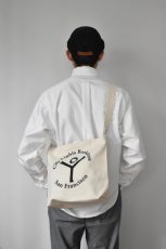 画像7: City Lights Bookstore (シティライツブックストア) Logo Shoulder Bag [NATURAL] (7)