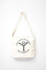 City Lights Bookstore (シティライツブックストア) Logo Tote Bag