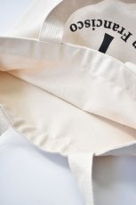 画像5: City Lights Bookstore (シティライツブックストア) Logo Tote Bag [NATURAL] (5)