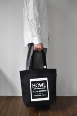 画像7: City Lights Bookstore (シティライツブックストア) Howl Tote Bag [BLACK] (7)