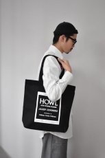 画像9: City Lights Bookstore (シティライツブックストア) Howl Tote Bag [BLACK] (9)