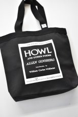 画像2: City Lights Bookstore (シティーライツブックストアー) Howl Tote Bag [BLACK] (2)