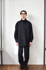 画像14: 【SALE!】SOWBOW (ソウボウ) SOWBOW TROUSERS PANTS WOOL SERGE [NAVY] (14)