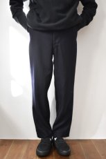 画像11: 【SALE!】SOWBOW (ソウボウ) SOWBOW TROUSERS PANTS WOOL SERGE [NAVY] (11)