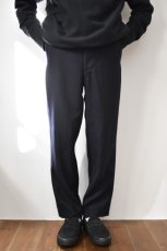 画像11: 【SALE】SOWBOW (ソウボウ) SOWBOW TROUSERS PANTS WOOL SERGE [NAVY] (11)