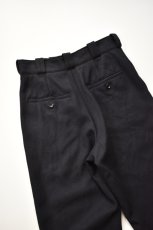 画像9: 【SALE!】SOWBOW (ソウボウ) SOWBOW TROUSERS PANTS WOOL SERGE [NAVY] (9)
