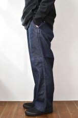 画像10: MASTER & Co. (マスターアンドコー) ONE WASHED DENIM PANTS with BELT [INDIGO] (10)