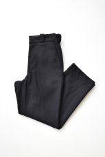 画像1: 【SALE!】SOWBOW (ソウボウ) SOWBOW TROUSERS PANTS WOOL SERGE [NAVY] (1)