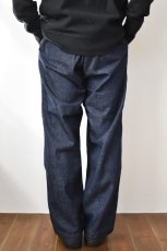 画像11: MASTER & Co. (マスターアンドコー) ONE WASHED DENIM PANTS with BELT [INDIGO] (11)